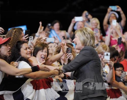 Hillary Clinton désignée candidate du Parti démocrate à la présidence - ảnh 1